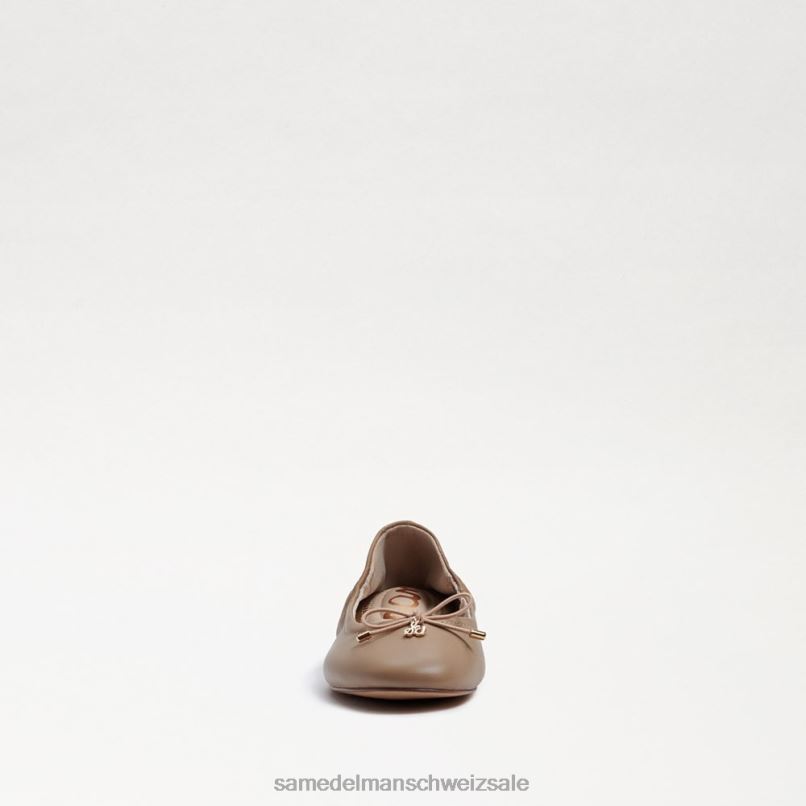 CH Sam Edelman Kinder Ballerinas von Felicia klassisches Nude-Leder X2J86987 Schuhwerk