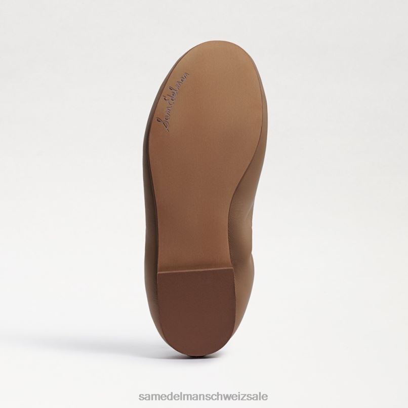 CH Sam Edelman Kinder Ballerinas von Felicia klassisches Nude-Leder X2J86987 Schuhwerk