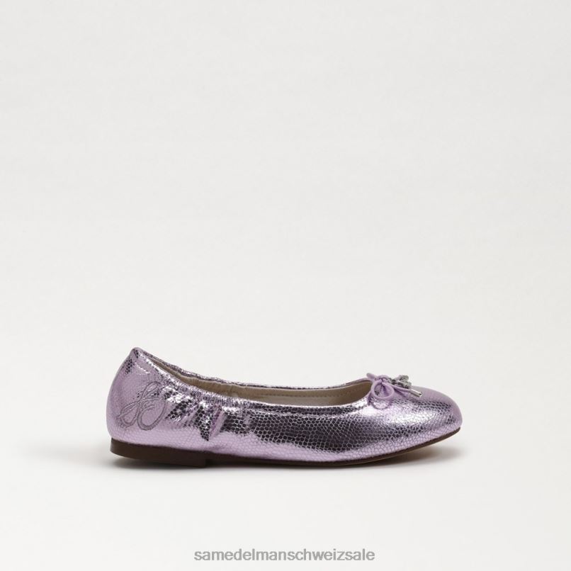 CH Sam Edelman Kinder Ballerinas von Felicia lila Quarz X2J86994 Schuhwerk