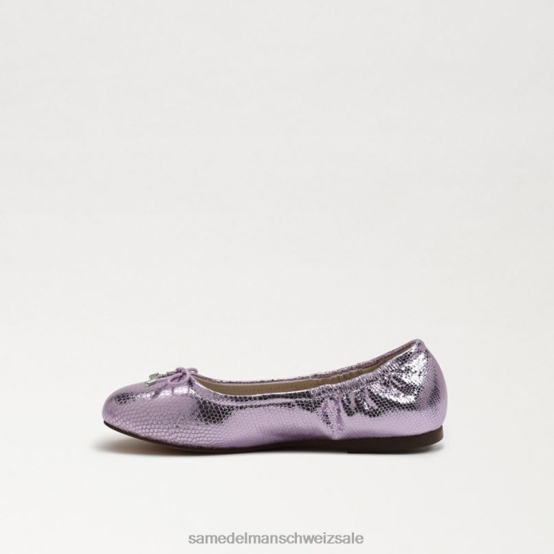 CH Sam Edelman Kinder Ballerinas von Felicia lila Quarz X2J86994 Schuhwerk