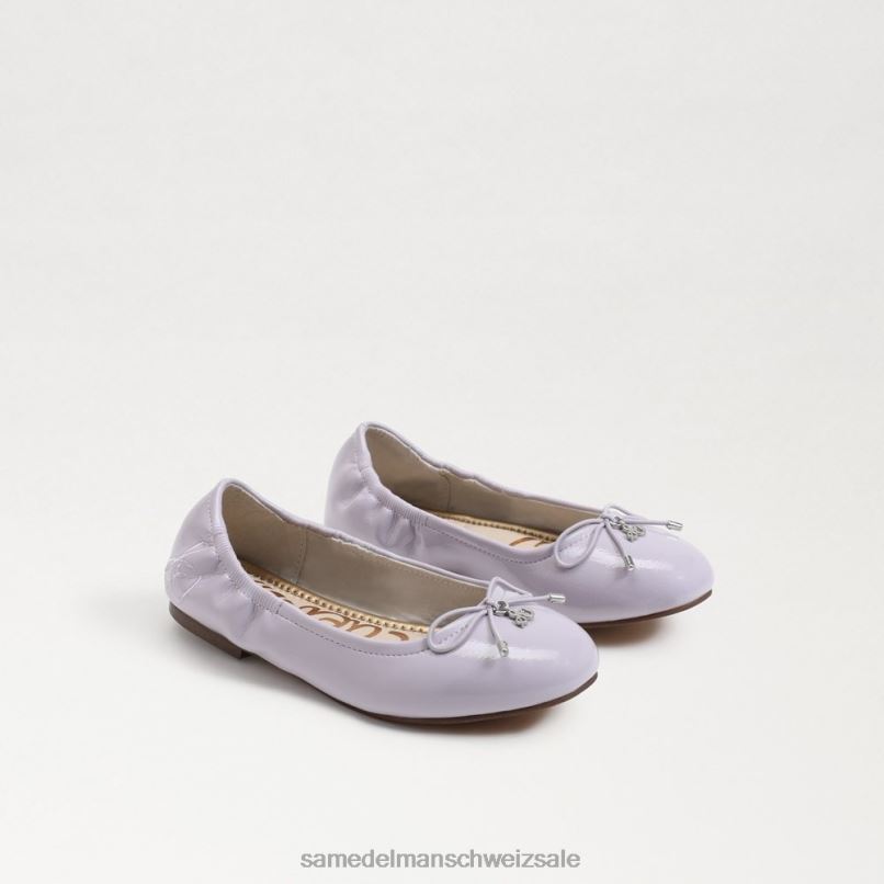 CH Sam Edelman Kinder Ballerinas von Felicia sanftes Flieder X2J861000 Schuhwerk
