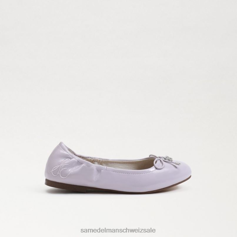 CH Sam Edelman Kinder Ballerinas von Felicia sanftes Flieder X2J861000 Schuhwerk