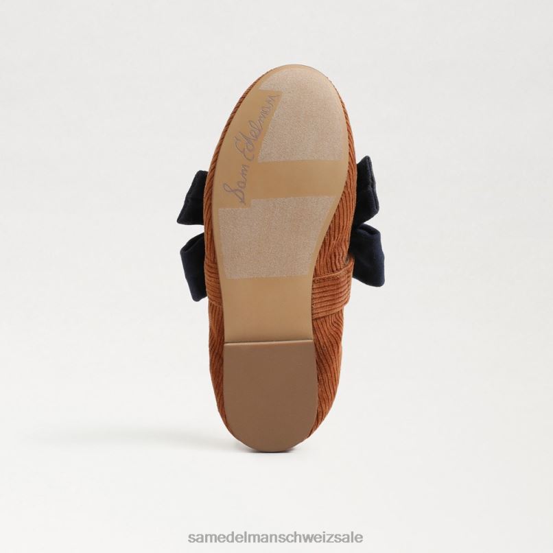 CH Sam Edelman Kinder Felicity Ballerinas Senf/Marine X2J861020 Schuhwerk