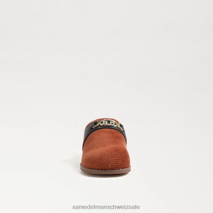 CH Sam Edelman Kinder Juni-Clog Senf/Marine X2J861062 Schuhwerk