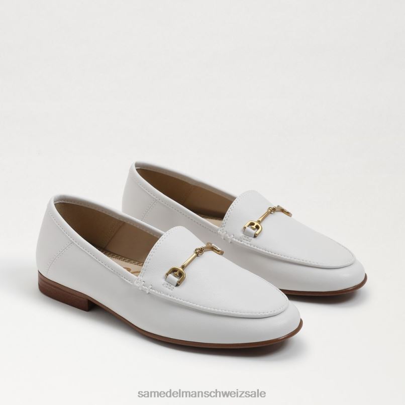 CH Sam Edelman Kinder Loraine Bit Loafer helles Weiss X2J86897 Schuhwerk