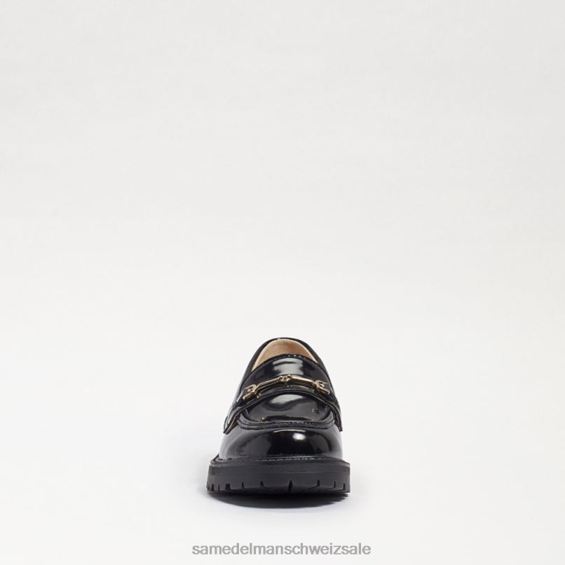 CH Sam Edelman Kinder Tully-Loafer Black-Box-Leder X2J86922 Schuhwerk
