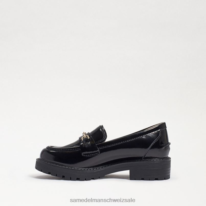 CH Sam Edelman Kinder Tully-Loafer Black-Box-Leder X2J86922 Schuhwerk