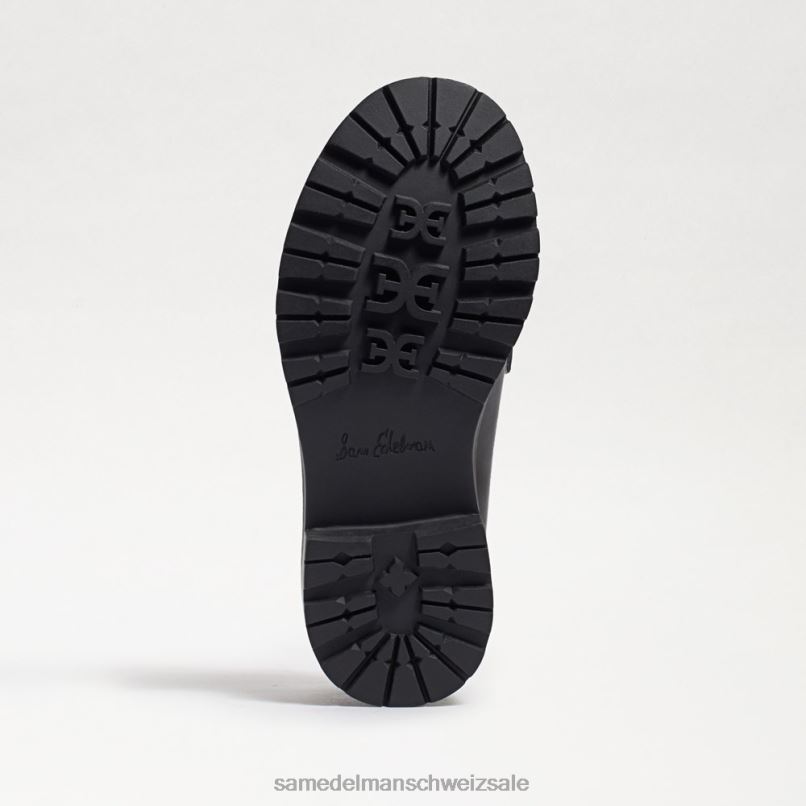 CH Sam Edelman Kinder Tully-Loafer Black-Box-Leder X2J86922 Schuhwerk