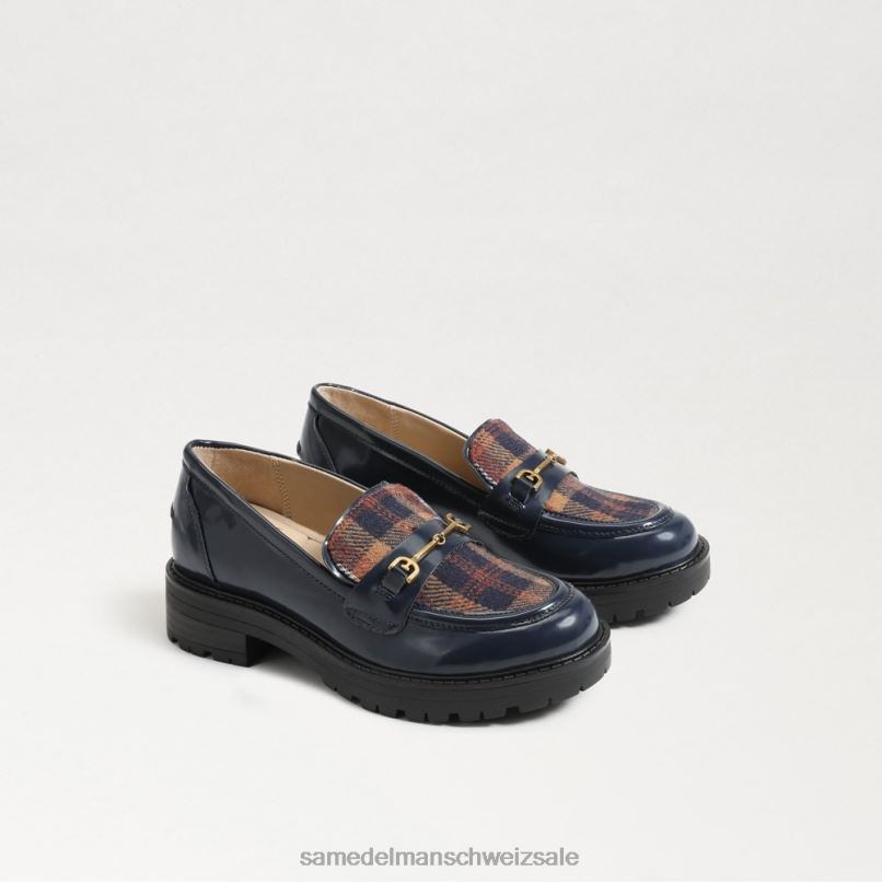 CH Sam Edelman Kinder Tully-Loafer baltisch/rost X2J86919 Schuhwerk