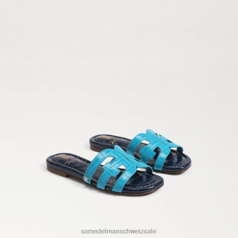 CH Sam Edelman Kinder Bay-Slide-Sandale Milosblau/Hudsonmarine X2J86884 Schuhwerk