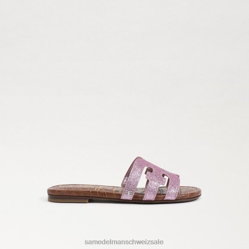 CH Sam Edelman Kinder Bay-Slide-Sandale lila Quarz X2J86892 Schuhwerk