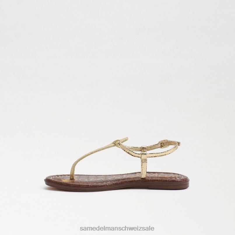 CH Sam Edelman Kinder Gigi-Zehensandale Bernstein Gold X2J86959 Schuhwerk