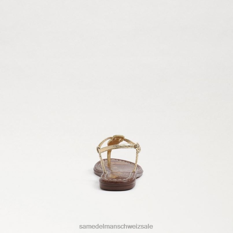 CH Sam Edelman Kinder Gigi-Zehensandale Bernstein Gold X2J86959 Schuhwerk