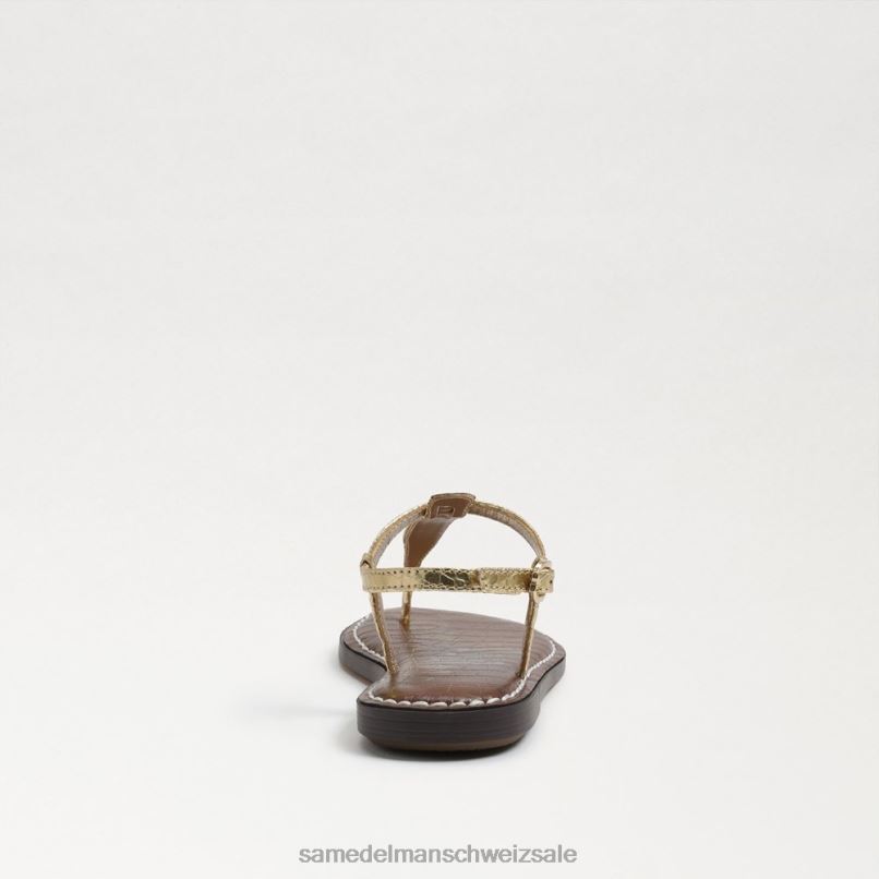 CH Sam Edelman Kinder Gigi-Zehensandale Goldboa-Metallic X2J86936 Schuhwerk