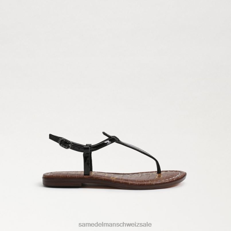 CH Sam Edelman Kinder Gigi-Zehensandale Schwarz X2J86963 Schuhwerk