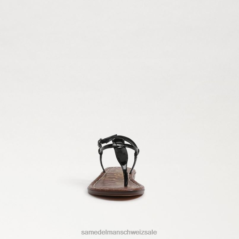 CH Sam Edelman Kinder Gigi-Zehensandale Schwarz X2J86963 Schuhwerk