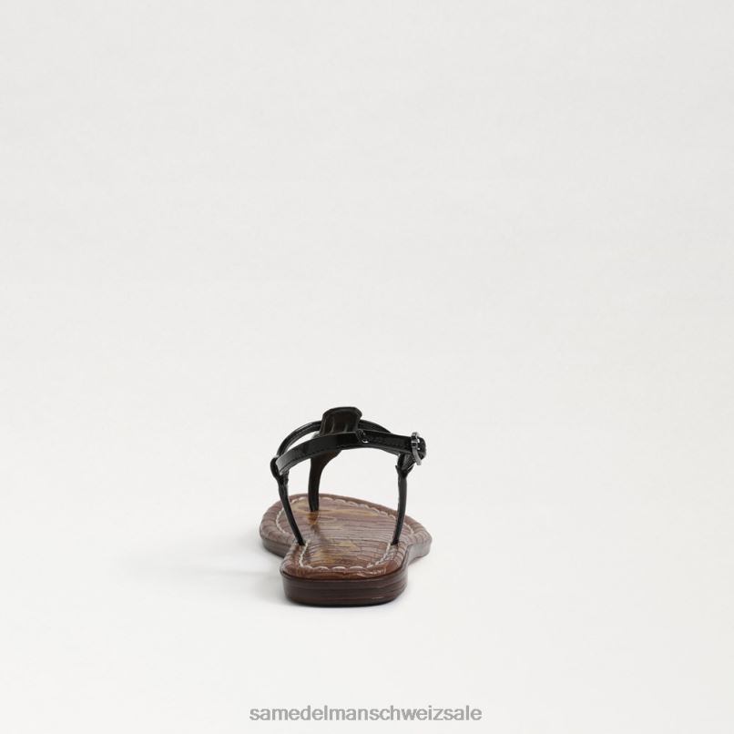 CH Sam Edelman Kinder Gigi-Zehensandale Schwarz X2J86963 Schuhwerk
