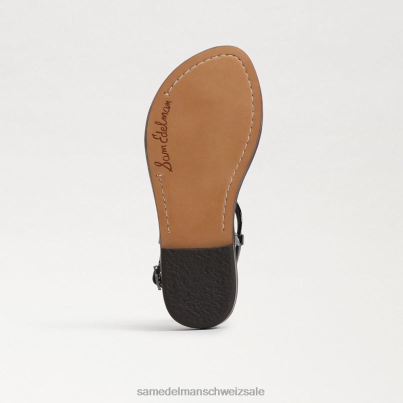 CH Sam Edelman Kinder Gigi-Zehensandale Schwarz X2J86963 Schuhwerk