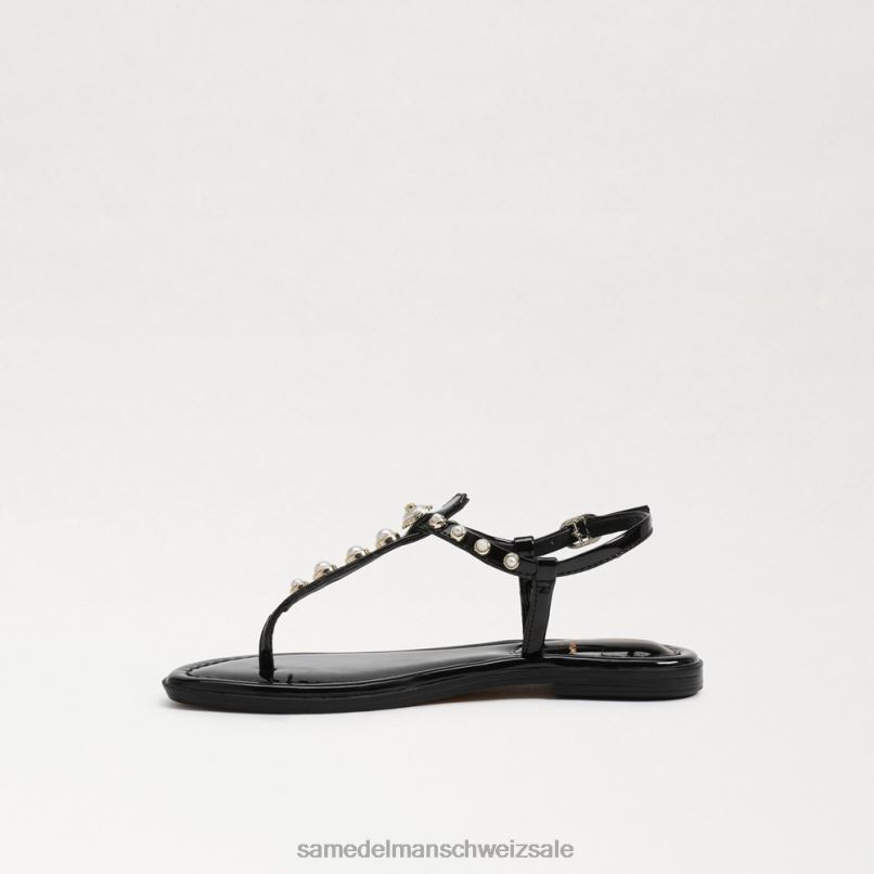 CH Sam Edelman Kinder Gigi-Zehensandale Schwarz X2J86966 Schuhwerk