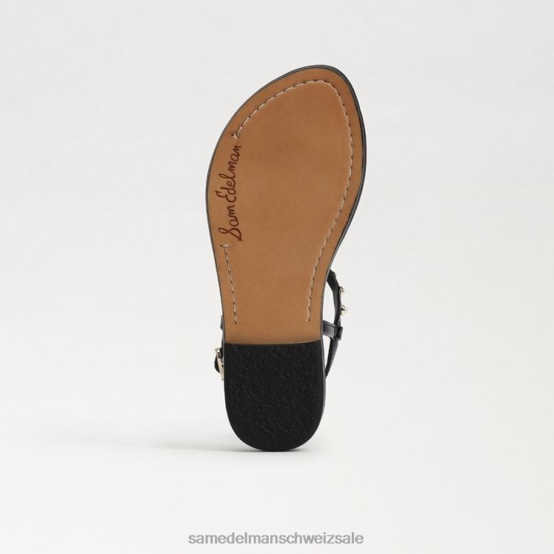CH Sam Edelman Kinder Gigi-Zehensandale Schwarz X2J86966 Schuhwerk