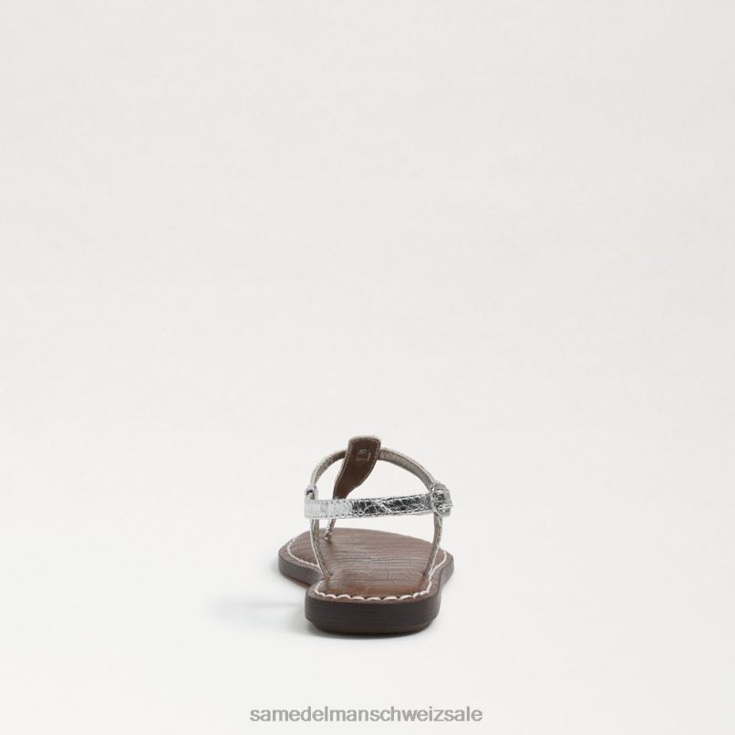 CH Sam Edelman Kinder Gigi-Zehensandale lila/silberner Glitzer X2J86960 Schuhwerk