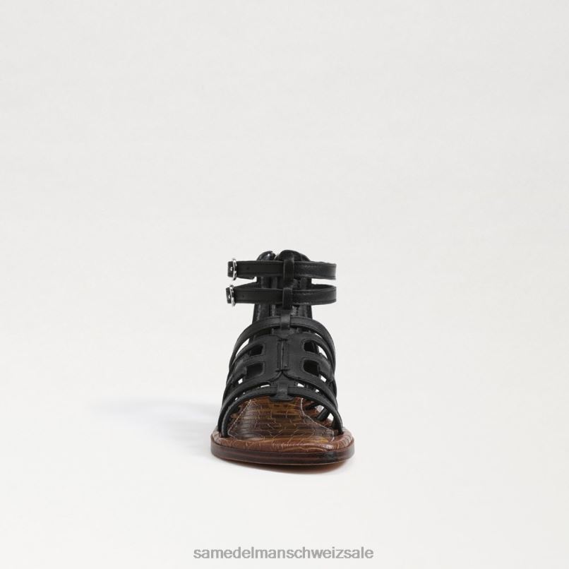 CH Sam Edelman Kinder Ginnie Gladiator-Sandale Schwarz X2J861031 Schuhwerk