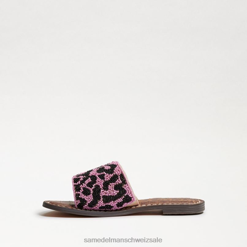 CH Sam Edelman Kinder Gunner-Slide-Sandale rosa multi X2J861019 Schuhwerk
