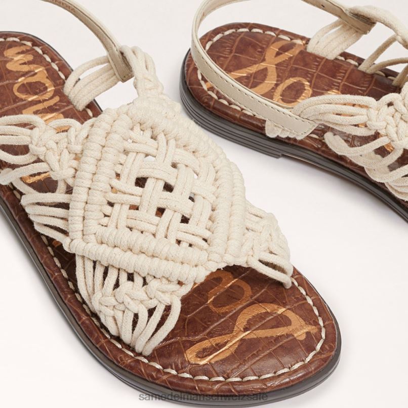 CH Sam Edelman Kinder Gus-Sandale Elfenbein X2J861035 Schuhwerk
