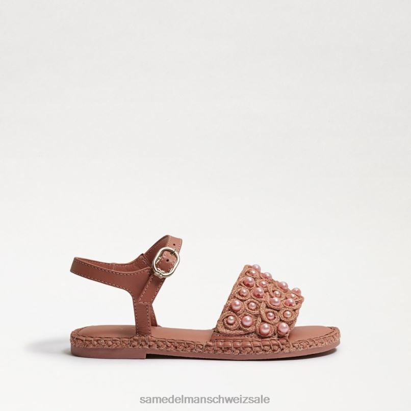 CH Sam Edelman Kinder Holly-Sandale Rosenleinen X2J861050 Schuhwerk