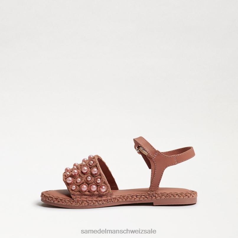 CH Sam Edelman Kinder Holly-Sandale Rosenleinen X2J861050 Schuhwerk