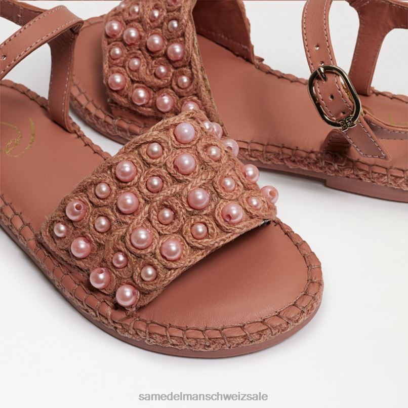CH Sam Edelman Kinder Holly-Sandale Rosenleinen X2J861050 Schuhwerk