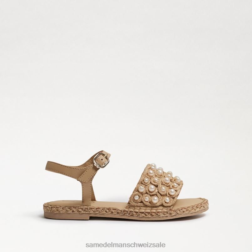 CH Sam Edelman Kinder Holly-Sandale natürliches Leinen X2J861049 Schuhwerk