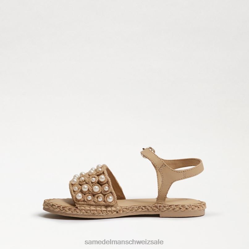 CH Sam Edelman Kinder Holly-Sandale natürliches Leinen X2J861049 Schuhwerk