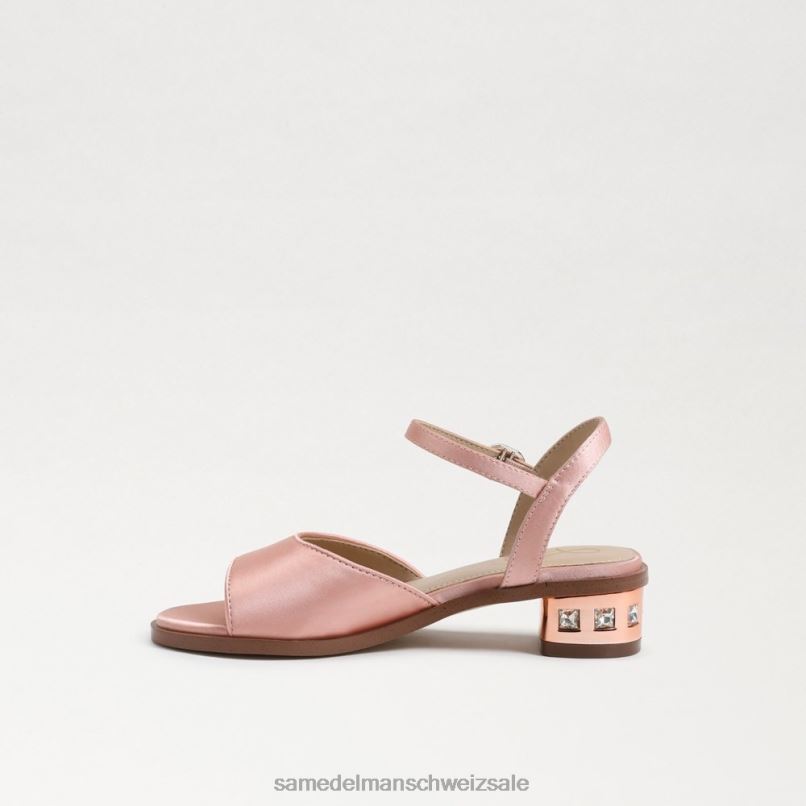 CH Sam Edelman Kinder Ivy-Sandale mit Blockabsatz rosa Salz X2J861037 Schuhwerk