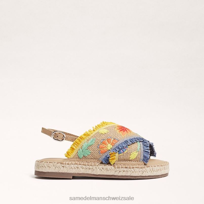 CH Sam Edelman Kinder Kayden Sandale natur/gelb X2J861033 Schuhwerk
