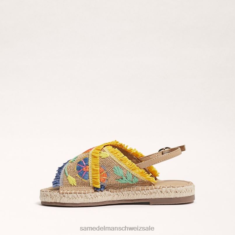 CH Sam Edelman Kinder Kayden Sandale natur/gelb X2J861033 Schuhwerk