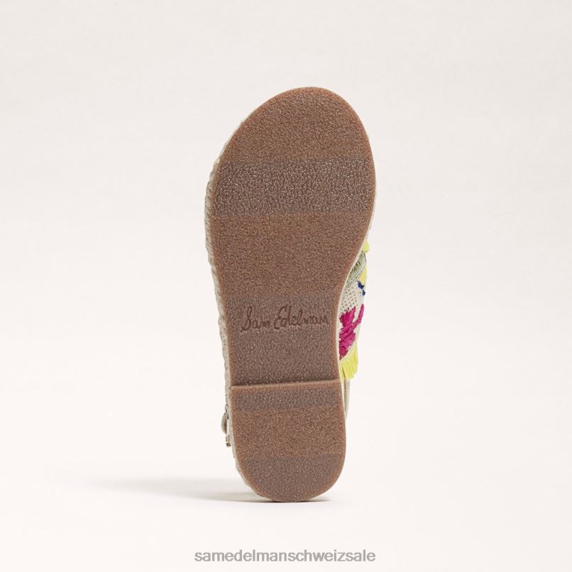 CH Sam Edelman Kinder Kayden Sandale natur/gelb X2J861033 Schuhwerk