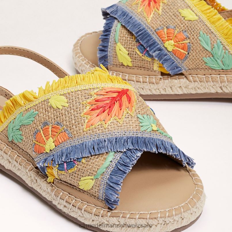 CH Sam Edelman Kinder Kayden Sandale natur/gelb X2J861033 Schuhwerk