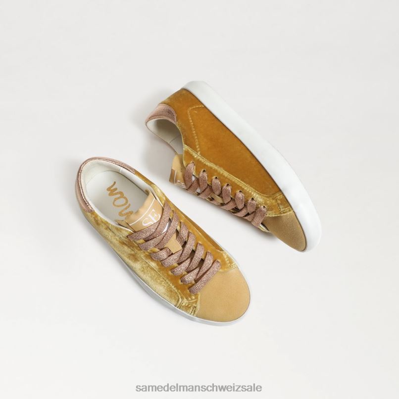CH Sam Edelman Kinder Aubrie-Sneaker Safran/Sonne X2J861016 Schuhwerk