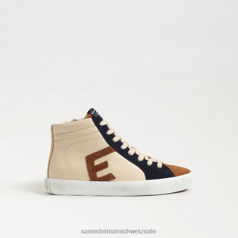 CH Sam Edelman Kinder Avon High-Top-Sneaker Eierschalen-Multi X2J861041 Schuhwerk