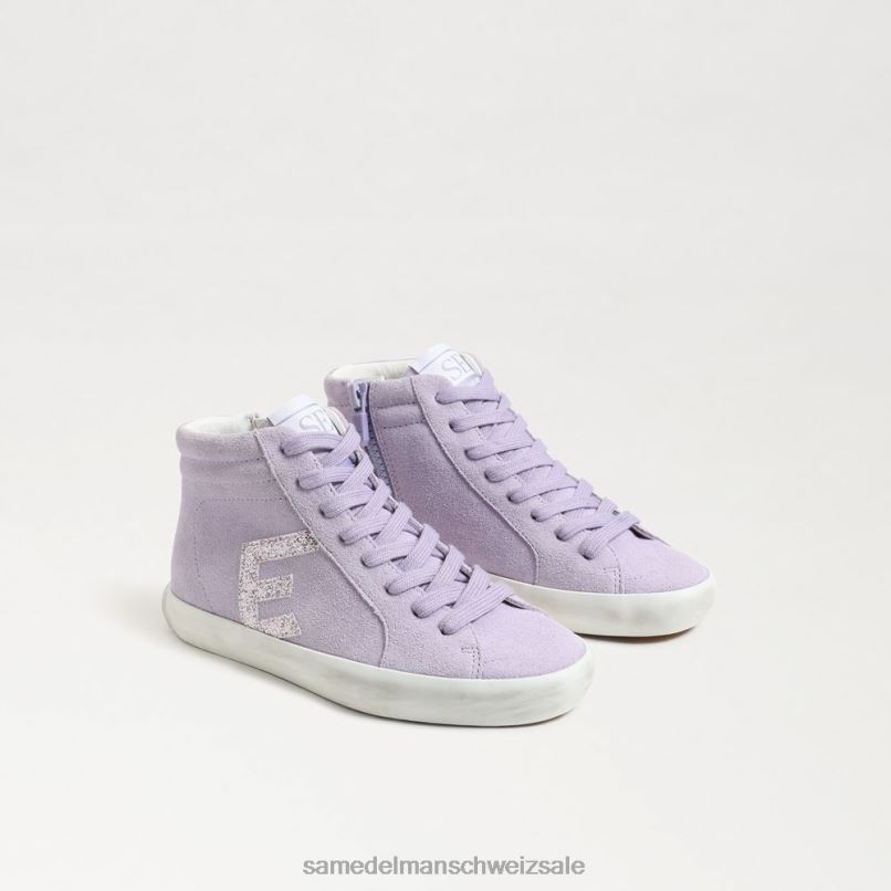 CH Sam Edelman Kinder Avon High-Top-Sneaker nebliges Flieder X2J861043 Schuhwerk