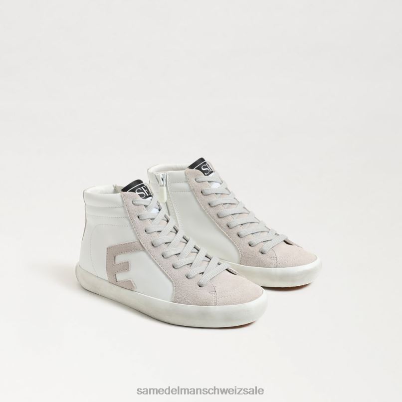 CH Sam Edelman Kinder Avon High-Top-Sneaker weiße Lilie X2J861042 Schuhwerk