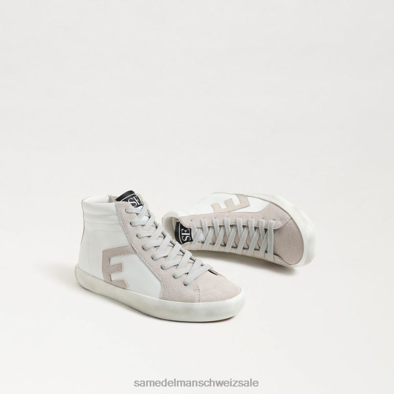CH Sam Edelman Kinder Avon High-Top-Sneaker weiße Lilie X2J861042 Schuhwerk