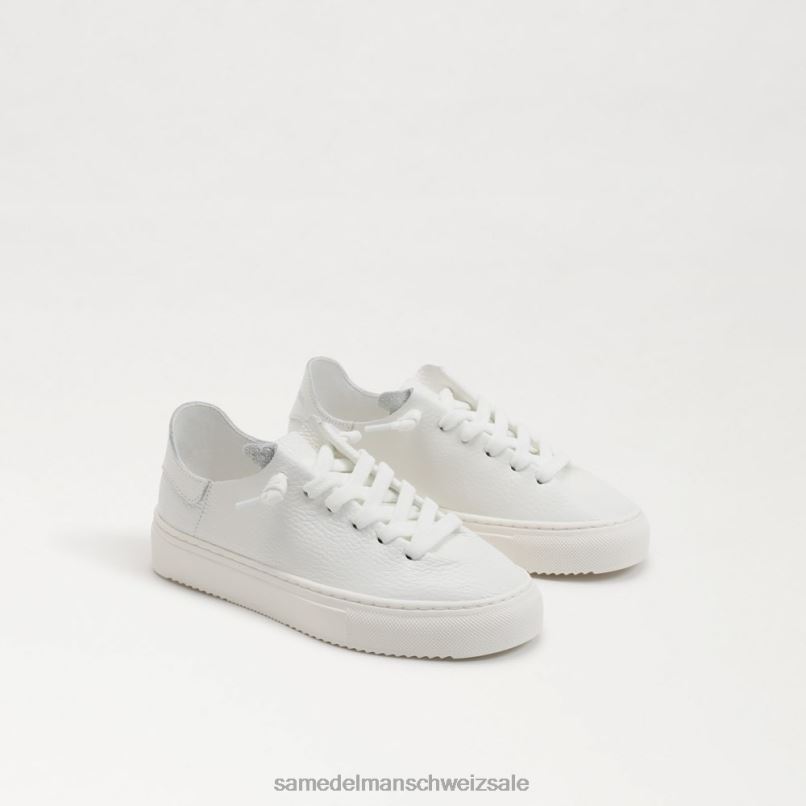 CH Sam Edelman Kinder Mohn-Schnürsneaker Weiß X2J86924 Schuhwerk
