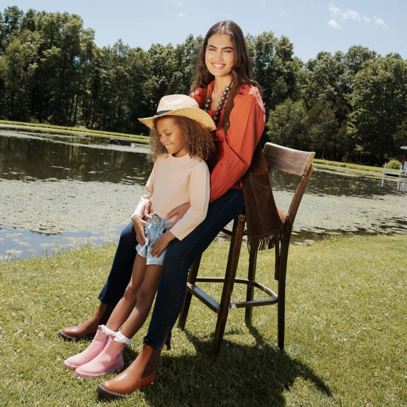 CH Sam Edelman Kinder Laguna Chelsea-Stiefel erröten X2J86975 Schuhwerk