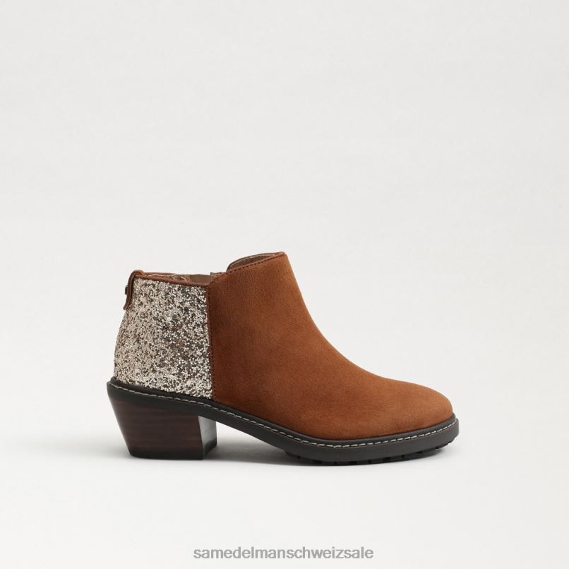 CH Sam Edelman Kinder Pryce-Stiefelette Grenzbraun X2J861004 Schuhwerk